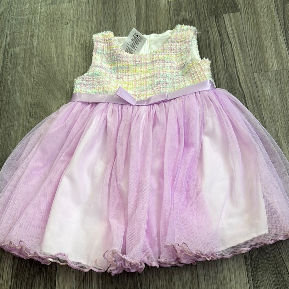Bonnie Baby Pastel Pink Formal Dress